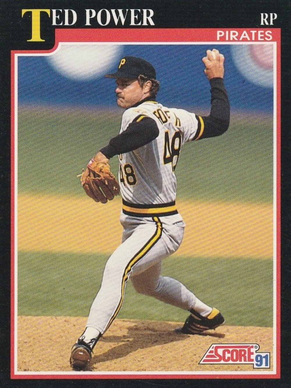 Ted Power Baseball Card Collection - Picture 3 of 3
